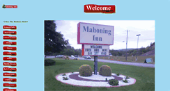 Desktop Screenshot of mahoninginn.com